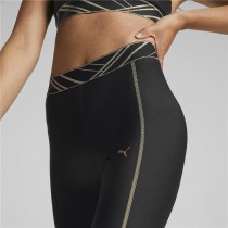 Leggings de Sport pour Femmes Puma Deco Glam Noir