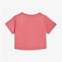 Child's Short Sleeve T-Shirt Nike Youth Logo Coral