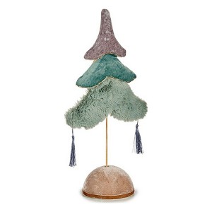 Sapin de Noël Krist+ 19A5906-M-2 Multicouleur Argenté Bois 12 x 43 x 22 cm
