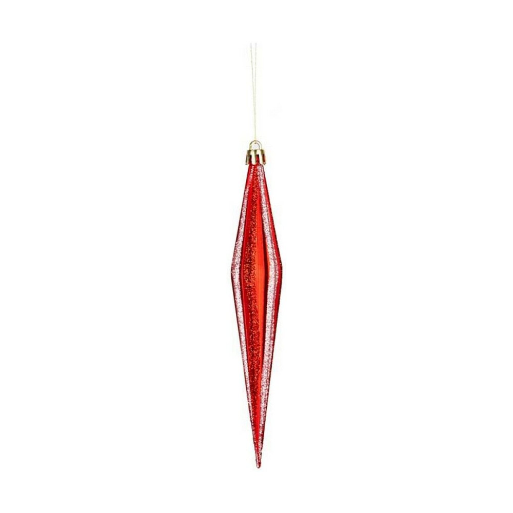 Weihnachtsschmuck Krist+ 00905 Rot PVC 8,5 x 3,5 x 19 cm gedehnt