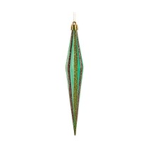 Décorations de Noël Krist+ 00901 Rouge Vert Doré 3 x 8,5 x 19 cm Allongé