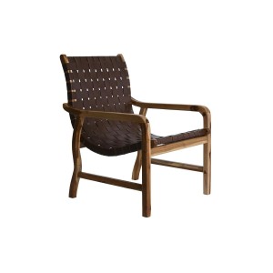 Siège DKD Home Decor Marron Teck 66 x 73 x 96 cm