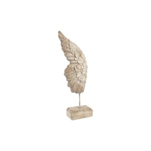 Figurine Décorative DKD Home Decor Finition vieillie Blanc Ailes d'ange Magnésium (26 x 11 x 65 cm)