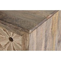 Anrichte DKD Home Decor natürlich Mango-Holz Birke (160 x 45 x 85 cm)