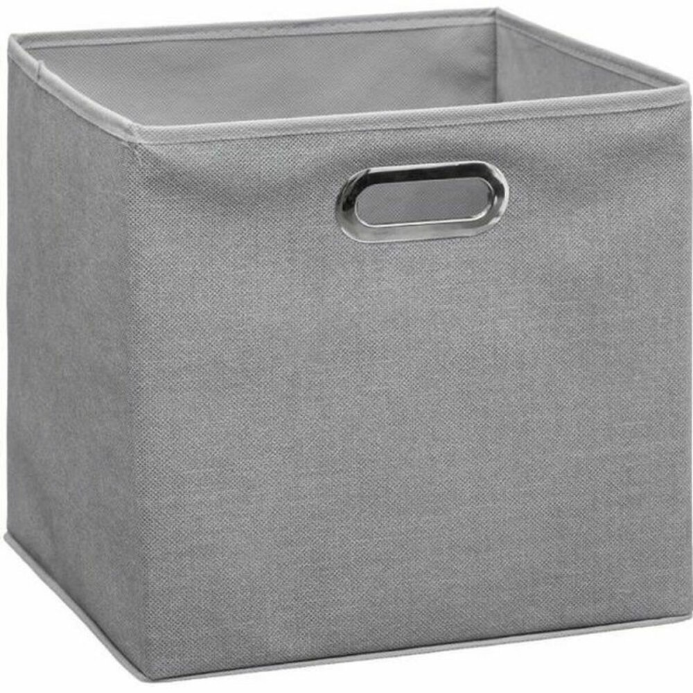 Boîte Multiusage Five Tissu Gris clair (31 x 31 x 31 cm)