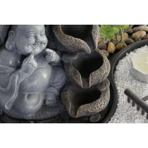 Fountain DKD Home Decor Buddha Resin Oriental 29 x 21 x 23 cm (2 Units)