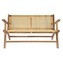 Banc DKD Home Decor Marron Naturel 120 x 76 x 68 cm