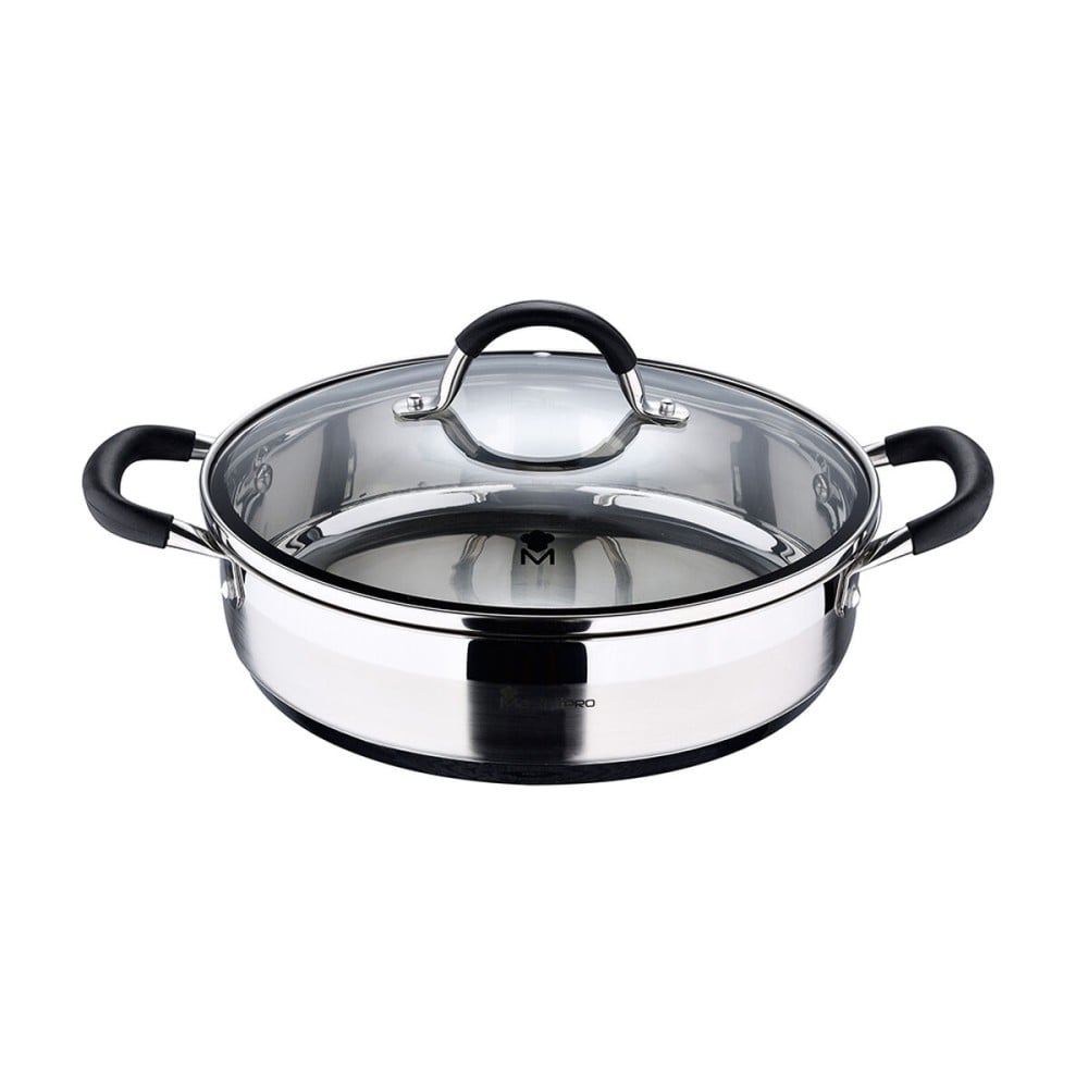 Casserole avec Couvercle Masterpro Acier inoxydable AISI 304 (3,8 L) 28 x 7 cm