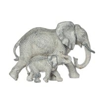 Figurine Décorative Atmosphera 15,5 x 22,5 x 12 cm Résine Eléphant Multicouleur