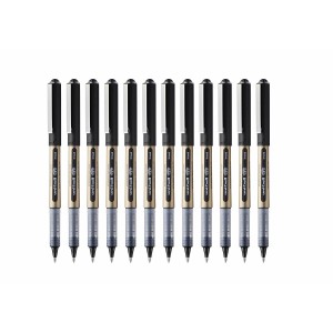 Flüssigtintenstift Uni-Ball Rollerball Eye Broad UB-150 Schwarz 1 mm (12 Stücke)