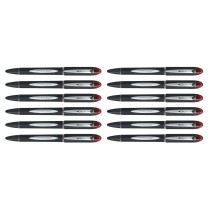 Biros à encre liquide Uni-Ball Rollerball Jestsream SX-210 Rouge 12 Unités