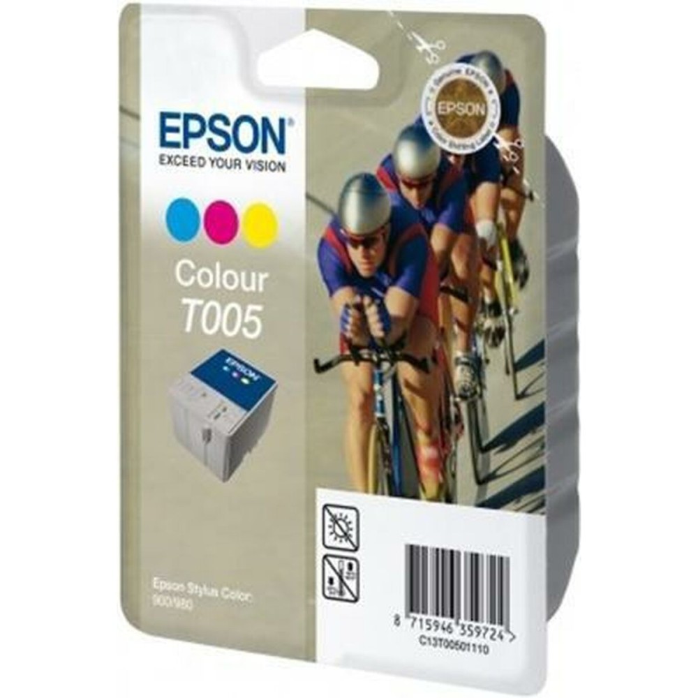 Original Tintenpatrone Epson T005 Dreifarbig