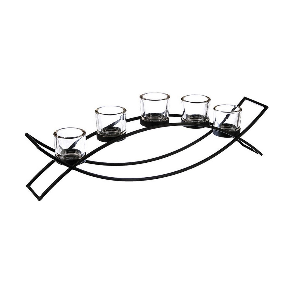 Bougeoir Atmosphera Tealight Métal (55 x 13,5 x 9 cm)