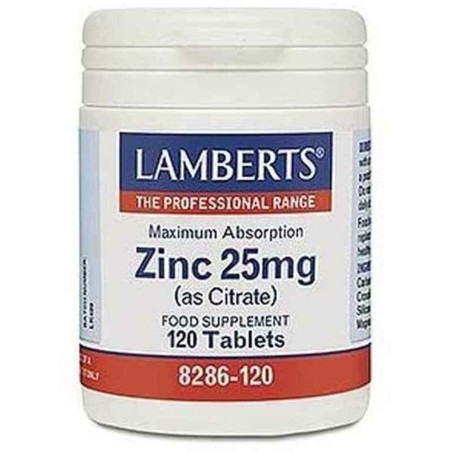 Zinc Lamberts   Citrate de zinc 120 Unités