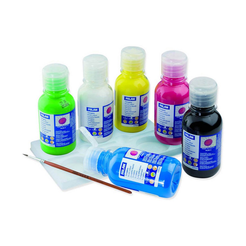 Gouache Milan 125 ml Bleu Blanc Multicouleur Peinture