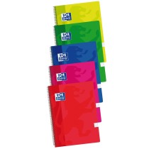 Notebook Oxford Multicolour Din A4 80 Sheets 21,5 x 31,5 cm 5 Pieces