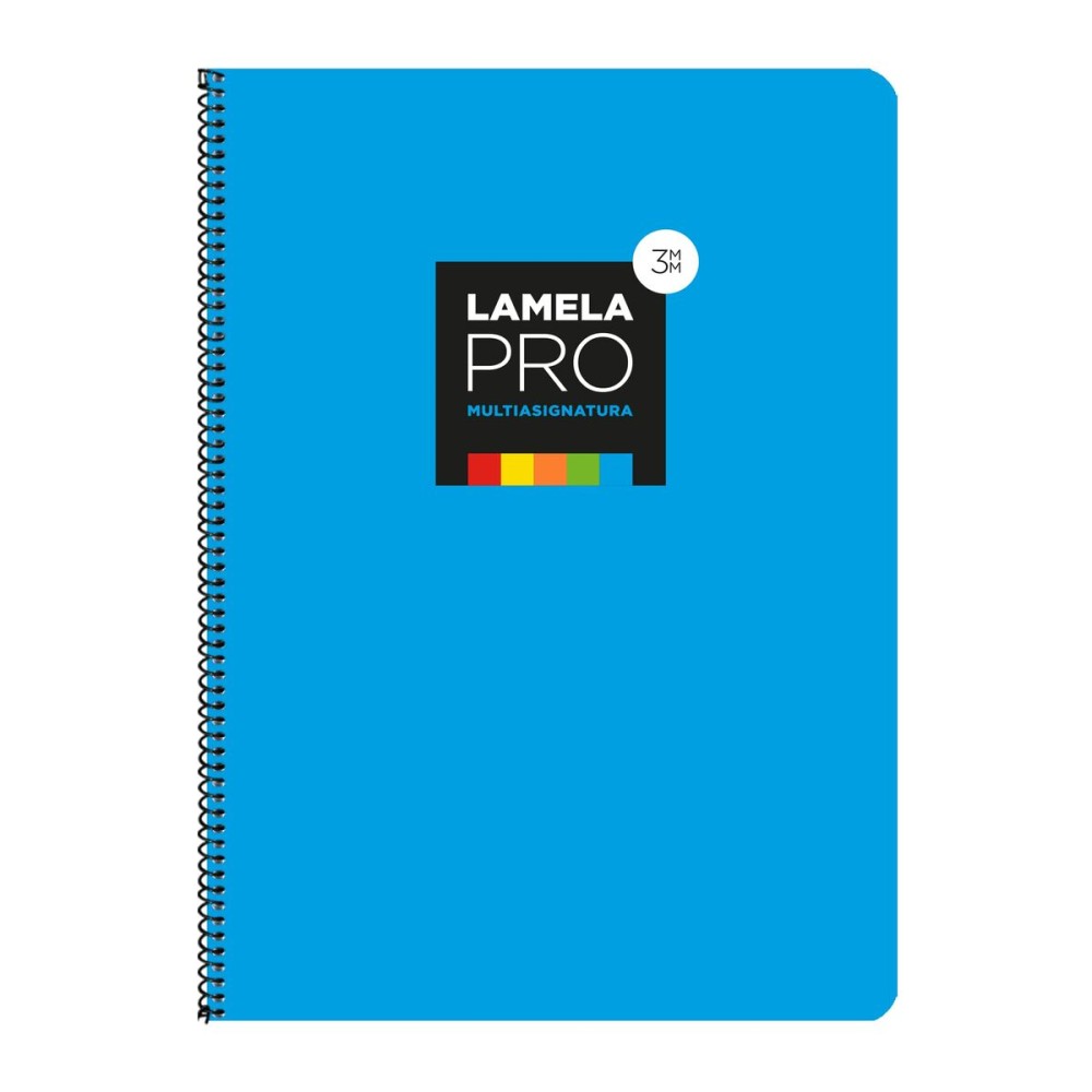 Notebook Lamela Blue Din A4 5 Pieces 100 Sheets