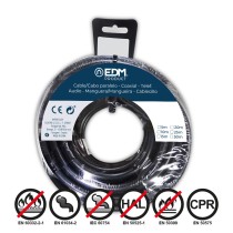 Câble EDM 28411 Noir 1,5 mm 15 m Plastique