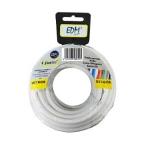 Câble EDM 28134 Blanc 3 x 1 mm 20 m