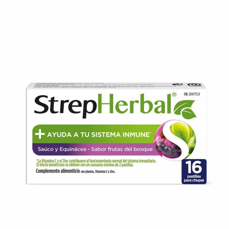 Multinährstoffe Strepsils Strepherbal Waldbeeren 16 Stück