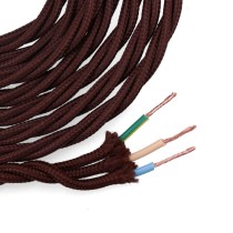 Cable EDM 11892 Brown 3 x 1 mm 5 m