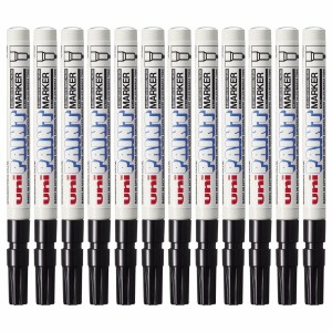 Marqueur permanent Uni-Ball Paint PX-21L Noir 12 Pièces