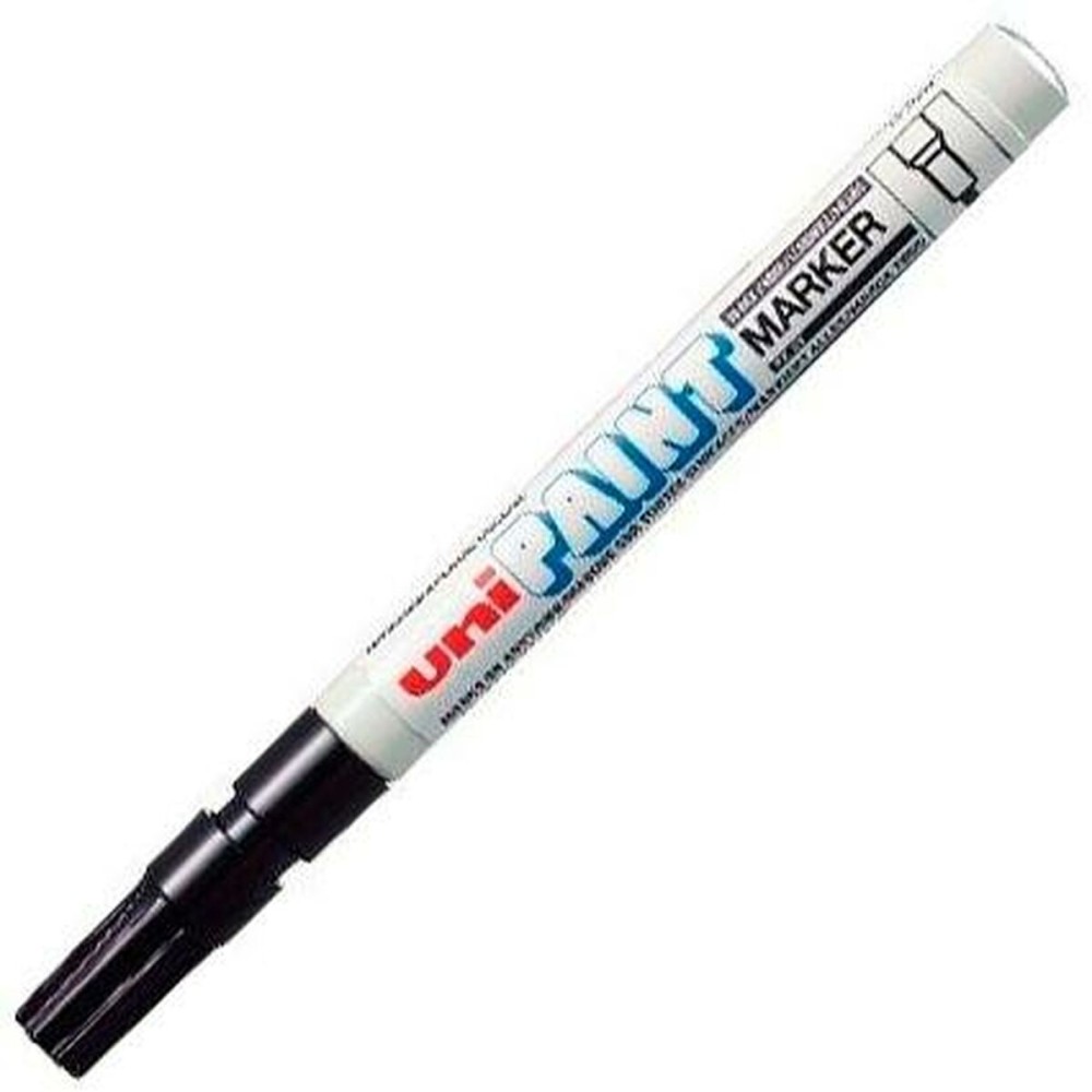 Dauermarker Uni-Ball Paint PX-21L Schwarz 12 Stücke