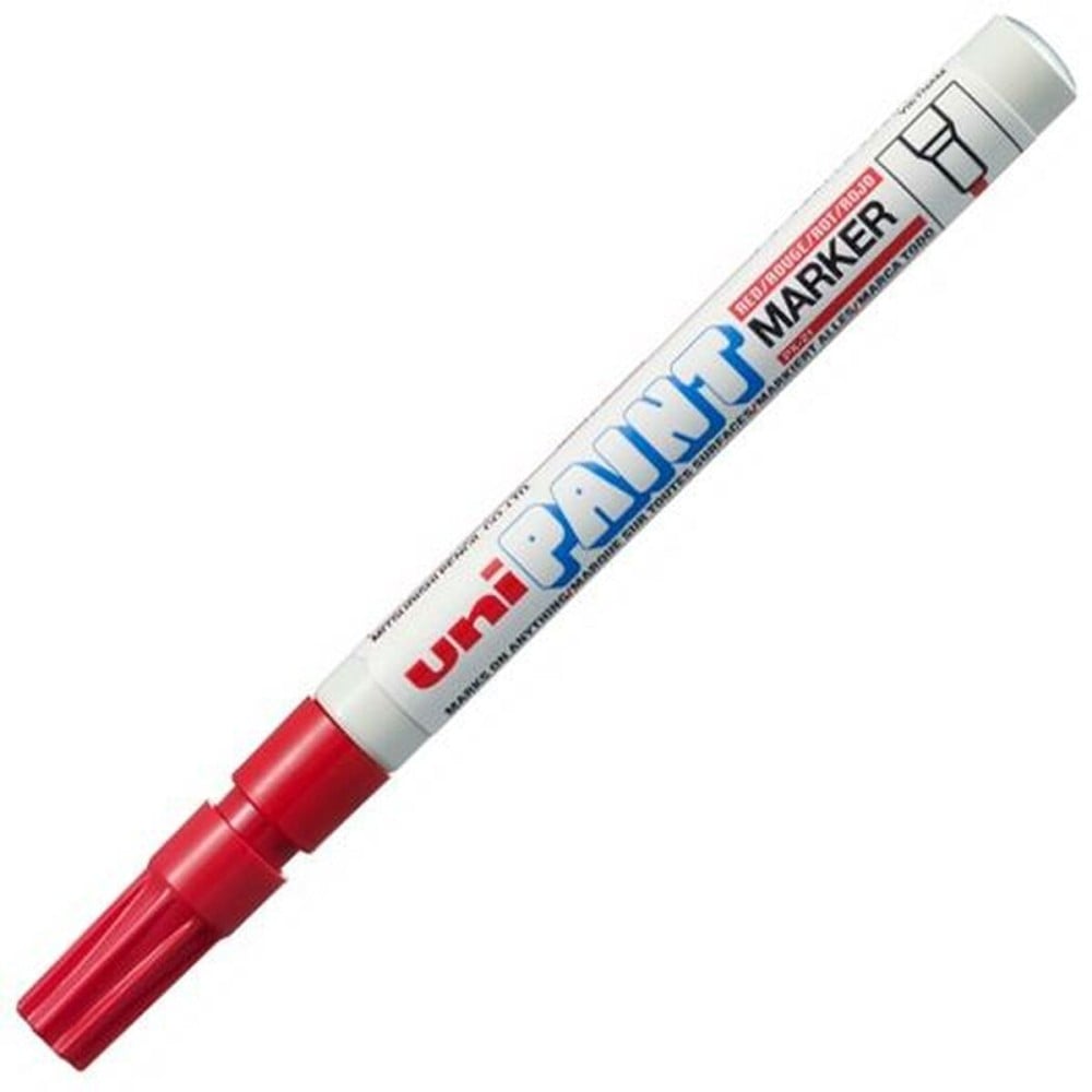 Marqueur permanent Uni-Ball Paint PX-21L Rouge 12 Pièces