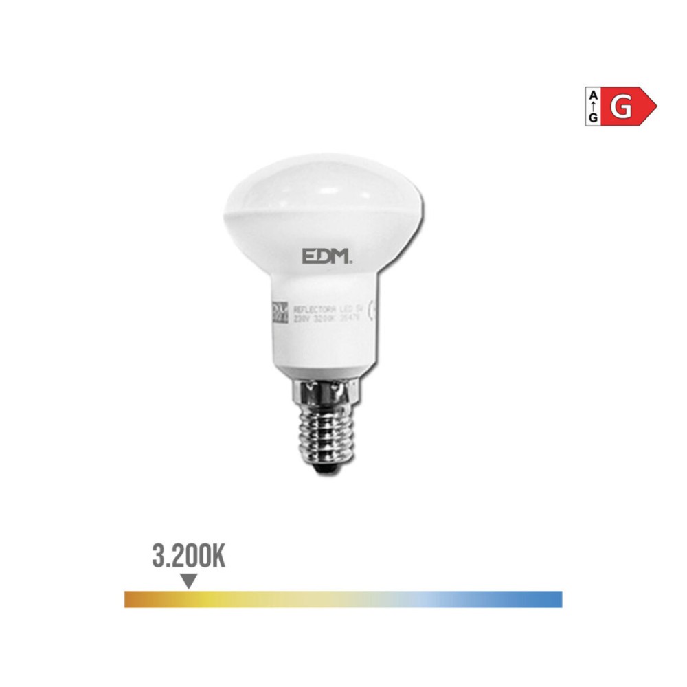 Lampe LED EDM 35478 G 5 W 32 W E14 350 lm Ø 4,5 x 8 cm Réflecteur (3200 K)