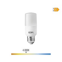 LED-Lampe EDM 98840 E 10 W E27 1100 Lm Ø 4 x 10,7 cm Röhrenförmig (4000 K)