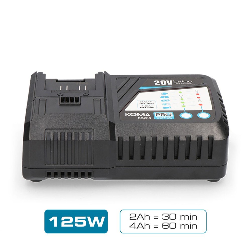 Battery charger Koma Tools 08773 125 W