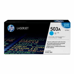 Toner original HP 503A Cyan