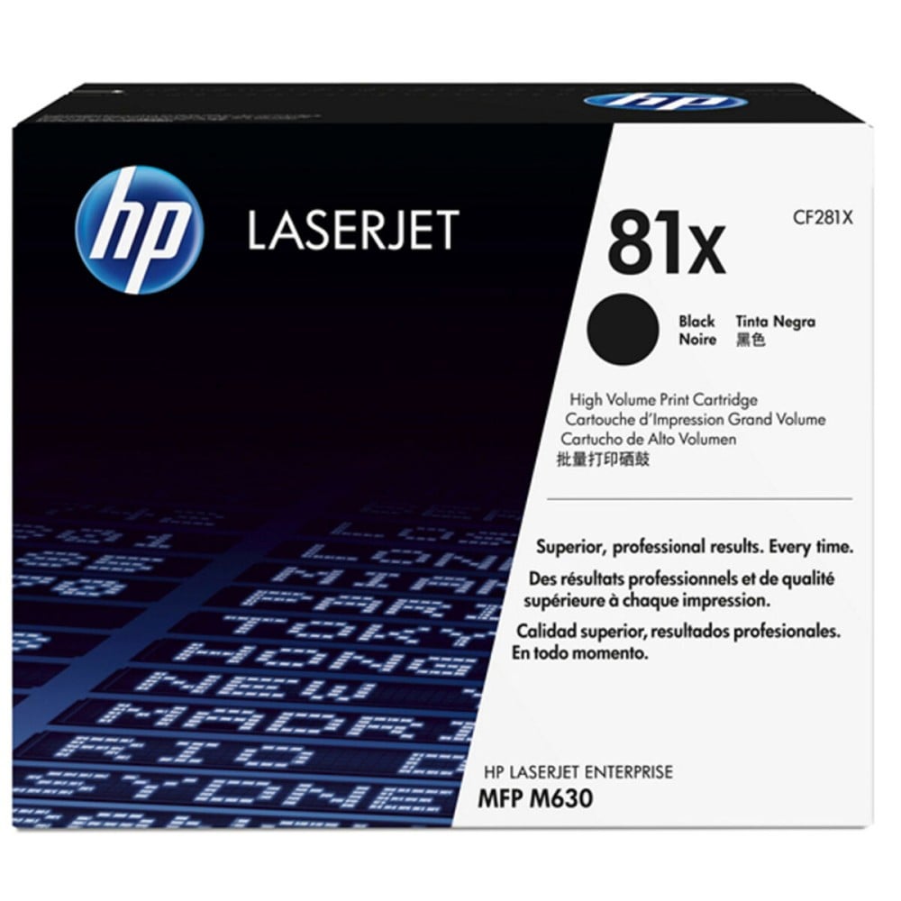 Toner HP 81X Schwarz