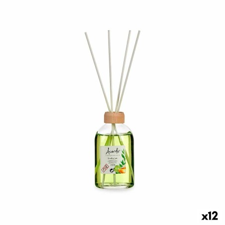 Parfümierte Stäbe Acorde 83661 Neongrün Grüner Tee 100 ml (12 Stück)