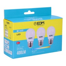 Pack de 3 ampoules LED EDM 98203 G 35 W 5 W 50 W E27 400 lm Ø 4,5 x 8 cm (6400 K)