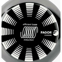 Poêle FAGOR Indutherm Noir Acier émaillé (Ø 20 cm)