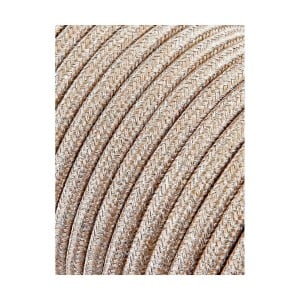 Kabel EDM 11850 C15 Beige 2 x 0,75 mm 5 m