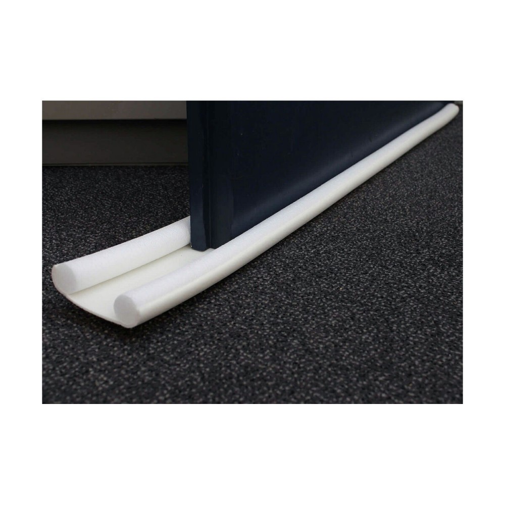 Draught excluder Geko White 25 mm x 95 cm