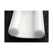 Draught excluder Geko White 25 mm x 95 cm