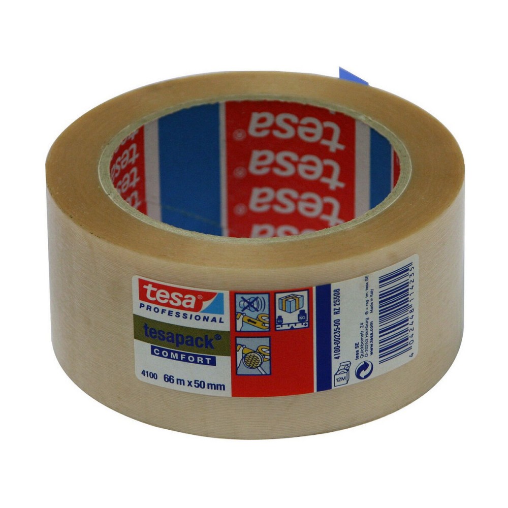 Adhesive Tape TESA 50 mm x 66 m Transparent PVC