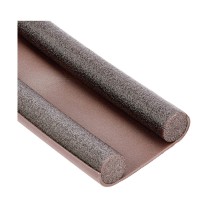 Draught excluder Geko Brown 25 mm x 95 cm