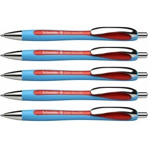 Pen Schneider Slider Rave XB Red (5 Pieces)