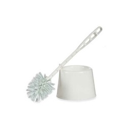 Brosse de salle de wc Blanc Plastique 13 x 36,5 x 13 cm (24 Unités)