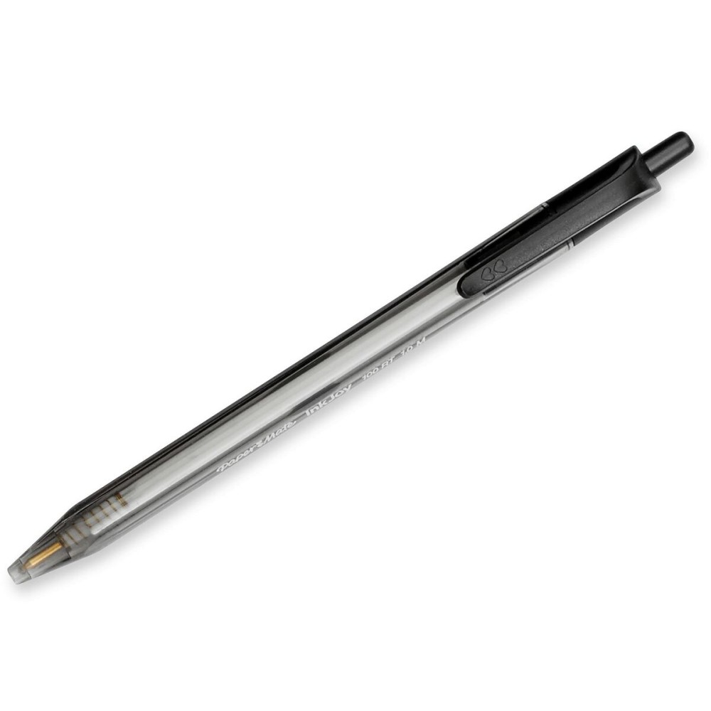 Stift Paper Mate Inkjoy 100 Einziehbar Schwarz 1 mm (100 Stücke)