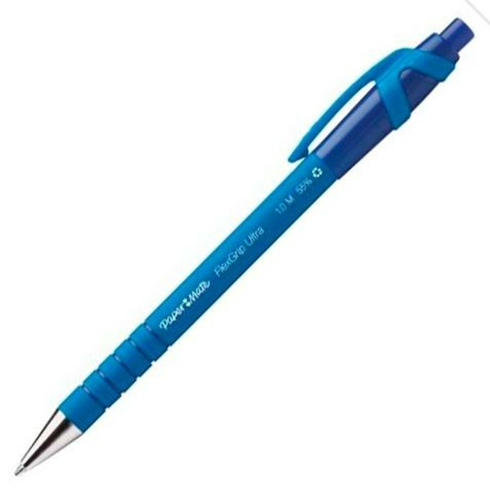 Stift Paper Mate Flexgrip Ultra ST Blau 1 mm (36 Stücke)