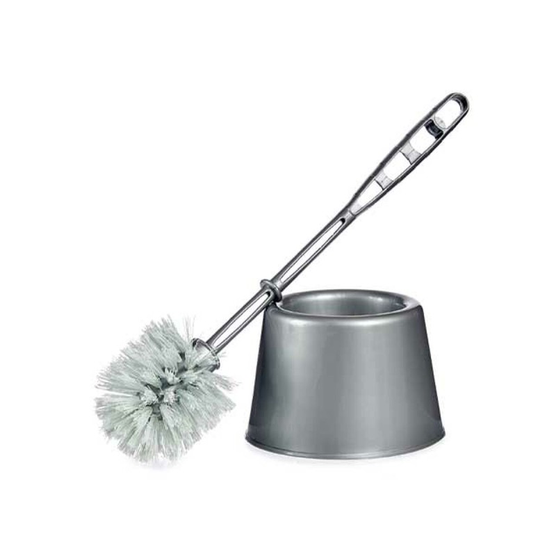 Toilet Brush Berilo UP-154 Silver Plastic 13 x 36,5 x 13 cm (24 Units)