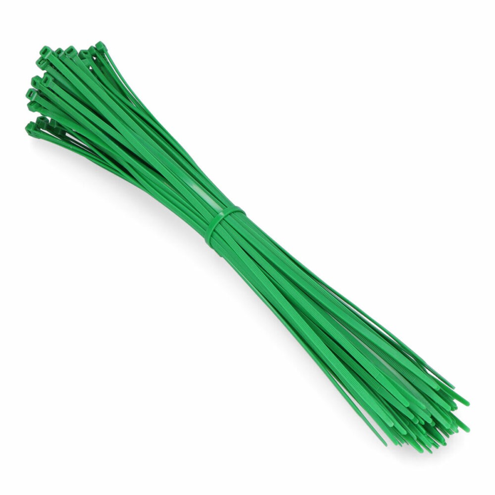 Nylon Cable Ties EDM 48322 Green 380 x 4,8 mm (100 Units)