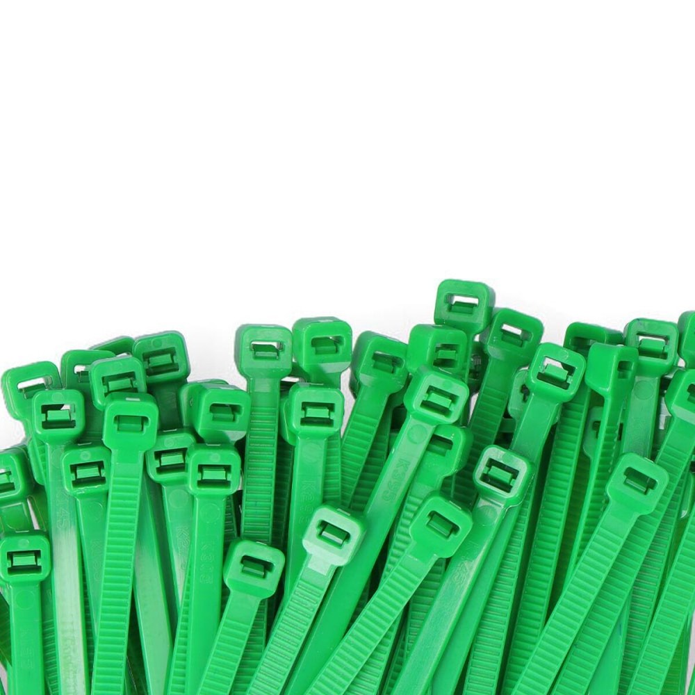 Nylon Cable Ties EDM 48321 Green 200 x 4,8 mm (100 Units)