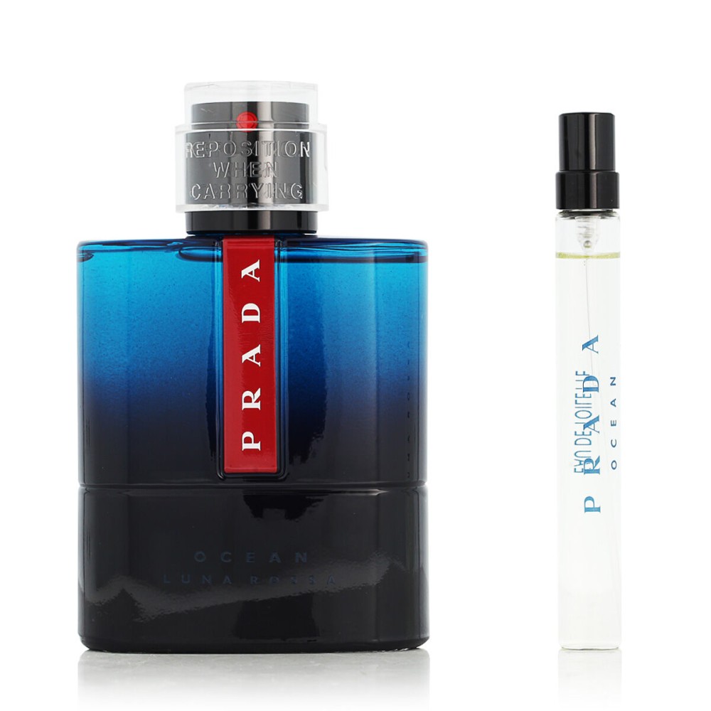 Set mit Damenparfüm Prada Luna Rossa Ocean EDT 2 Stücke