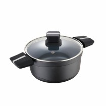 Casserole avec Couvercle San Ignacio Bistro SG6425 Noir mat Ø 20 x 10 cm 1,8 L